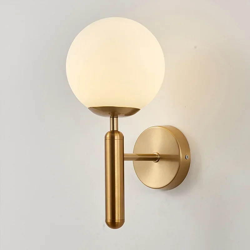 Nordic Luxury Glass Wall Lamp