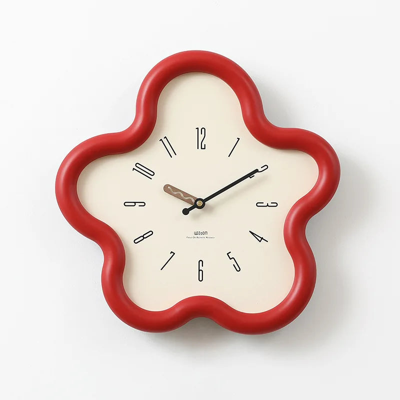 Cream Style Living Room Wall Clock