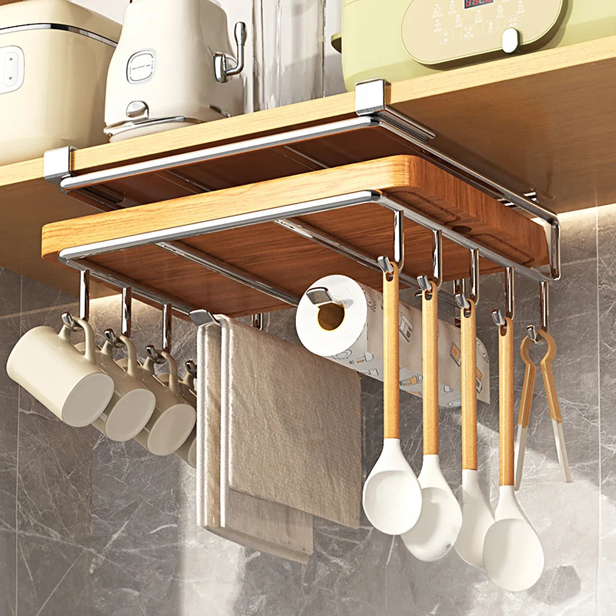 Kitchen Cabinet Under Shelf
