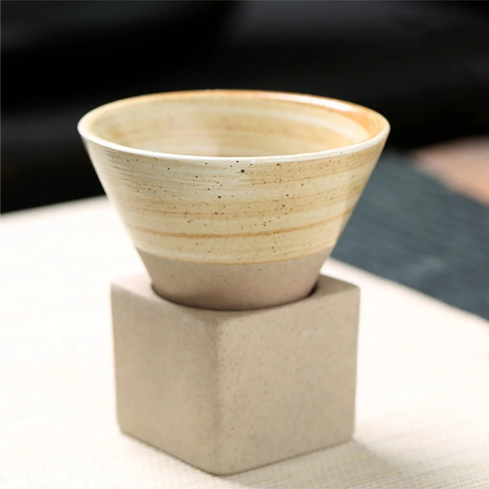 100ml Coarse Pottery Coffee Mugs