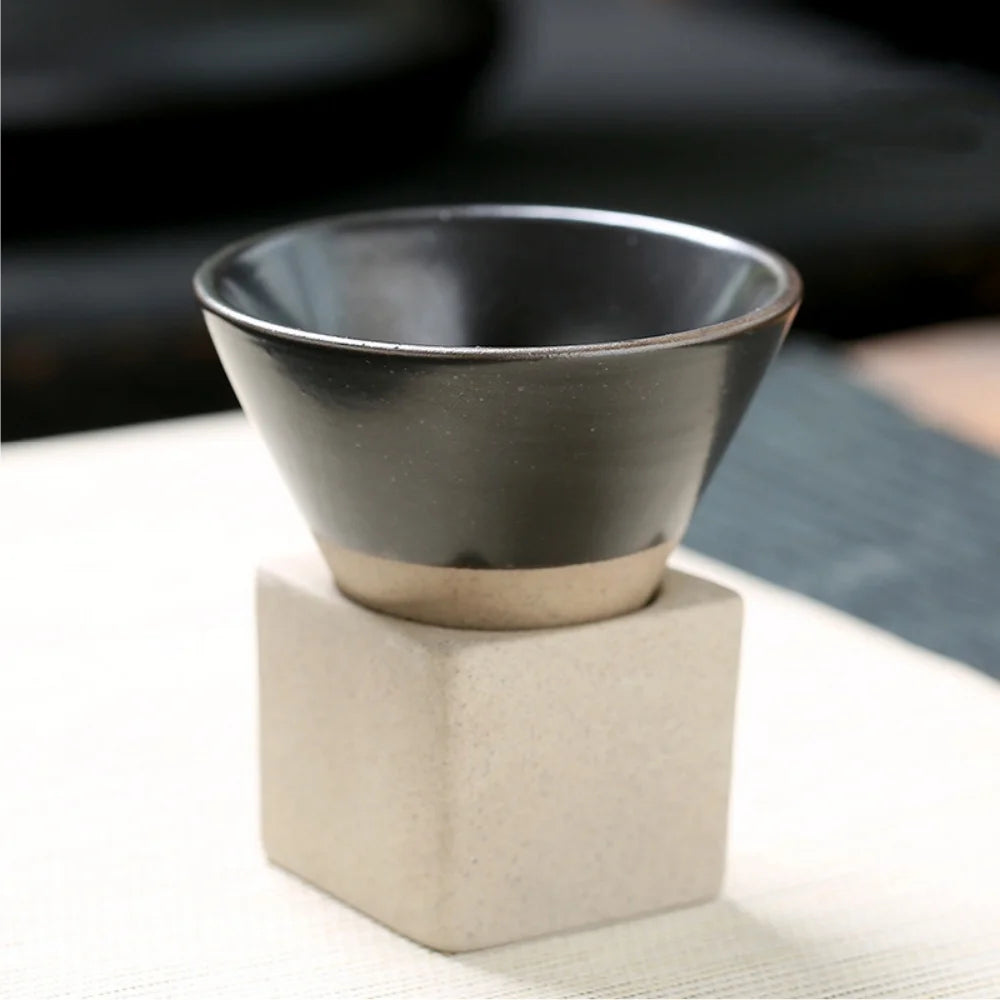 100ml Coarse Pottery Coffee Mugs