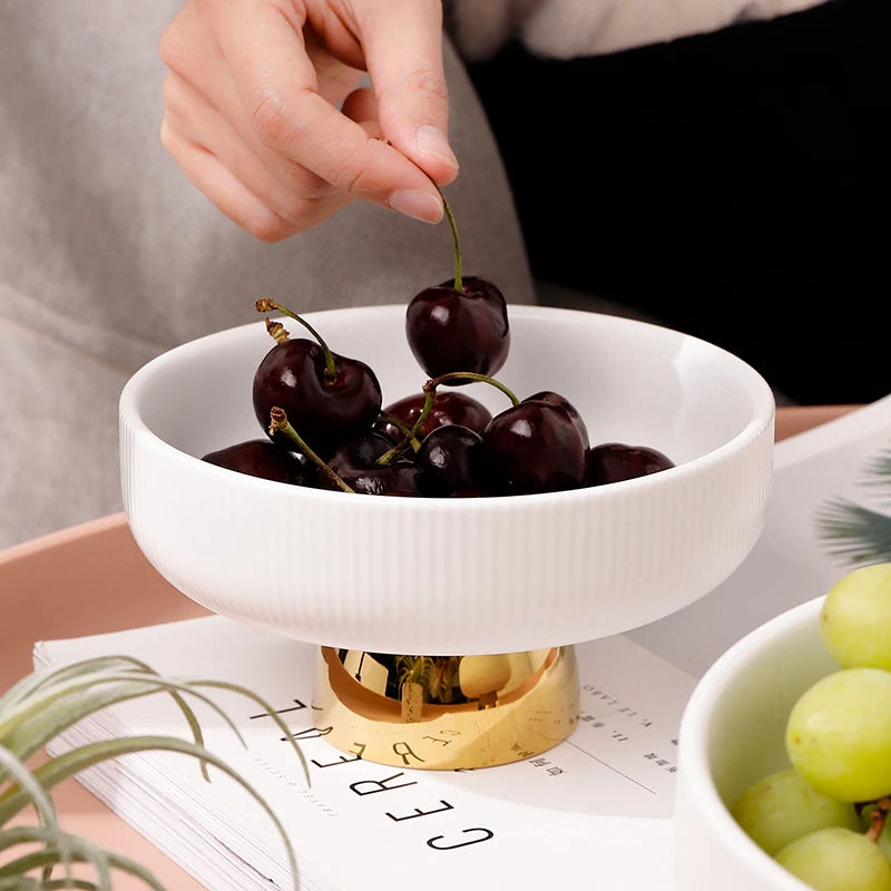 Fruit Plate Dessert Bowl Snacks Dishes