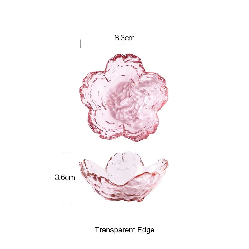 3pcs Cherry Blossom Sauce Dishes