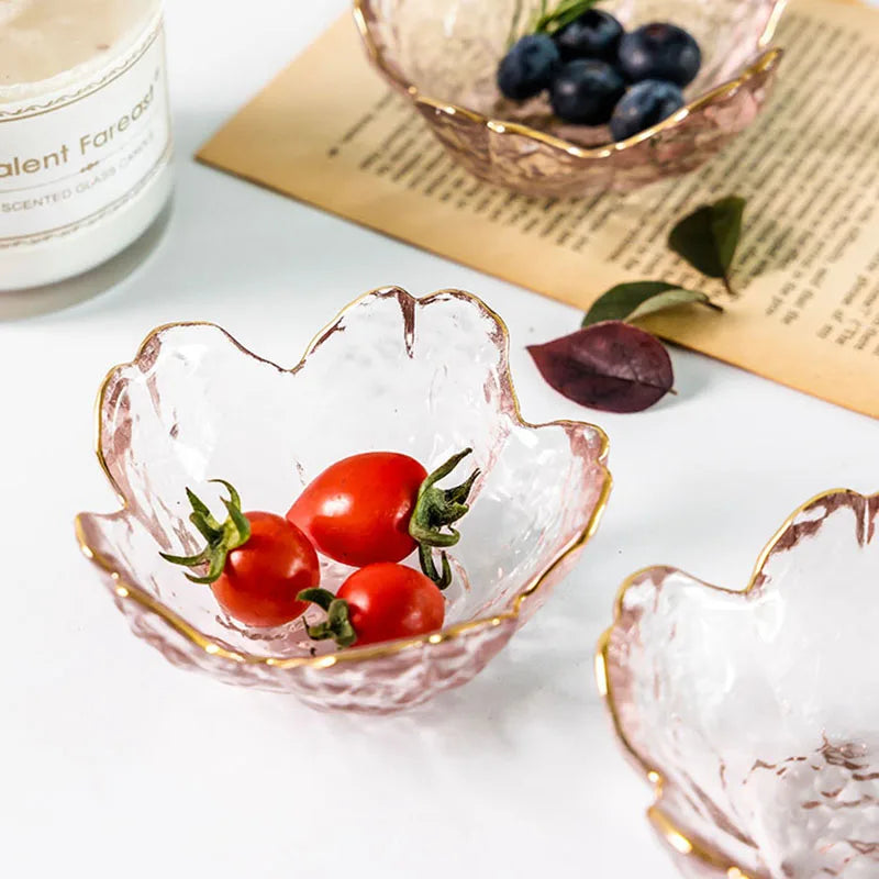 3pcs Cherry Blossom Sauce Dishes