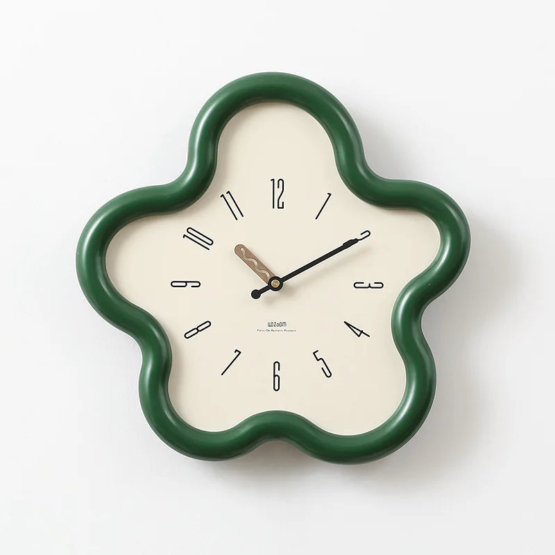 Cream Style Living Room Wall Clock