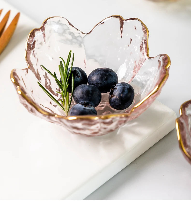 3pcs Cherry Blossom Sauce Dishes