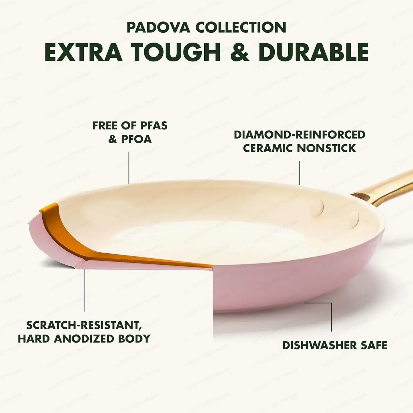 Padova Collection 10 Piece Pots and Pans Set