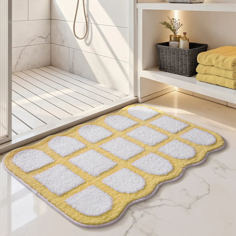 Non - Slip Floor Mat, Bathroom Water - Absorbing And Thickened Type