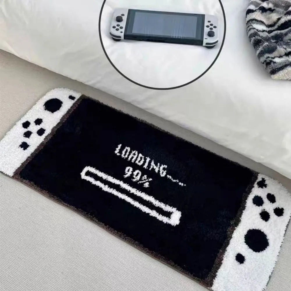 VIKAMA Game Controller Shaped Plush Rug