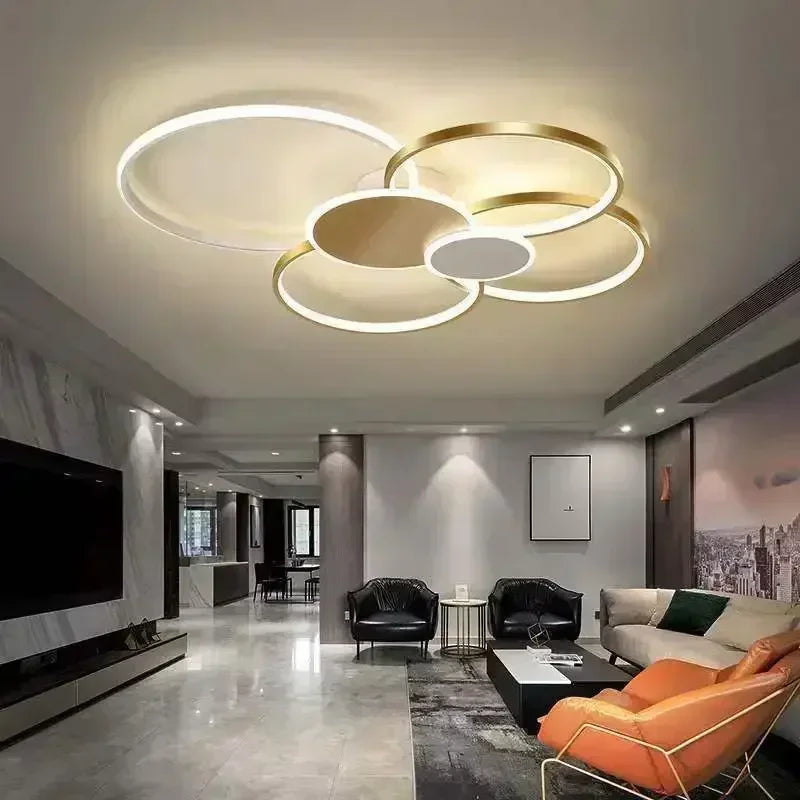 Modern Minimalist Circular Dimming LED Ceiling Light