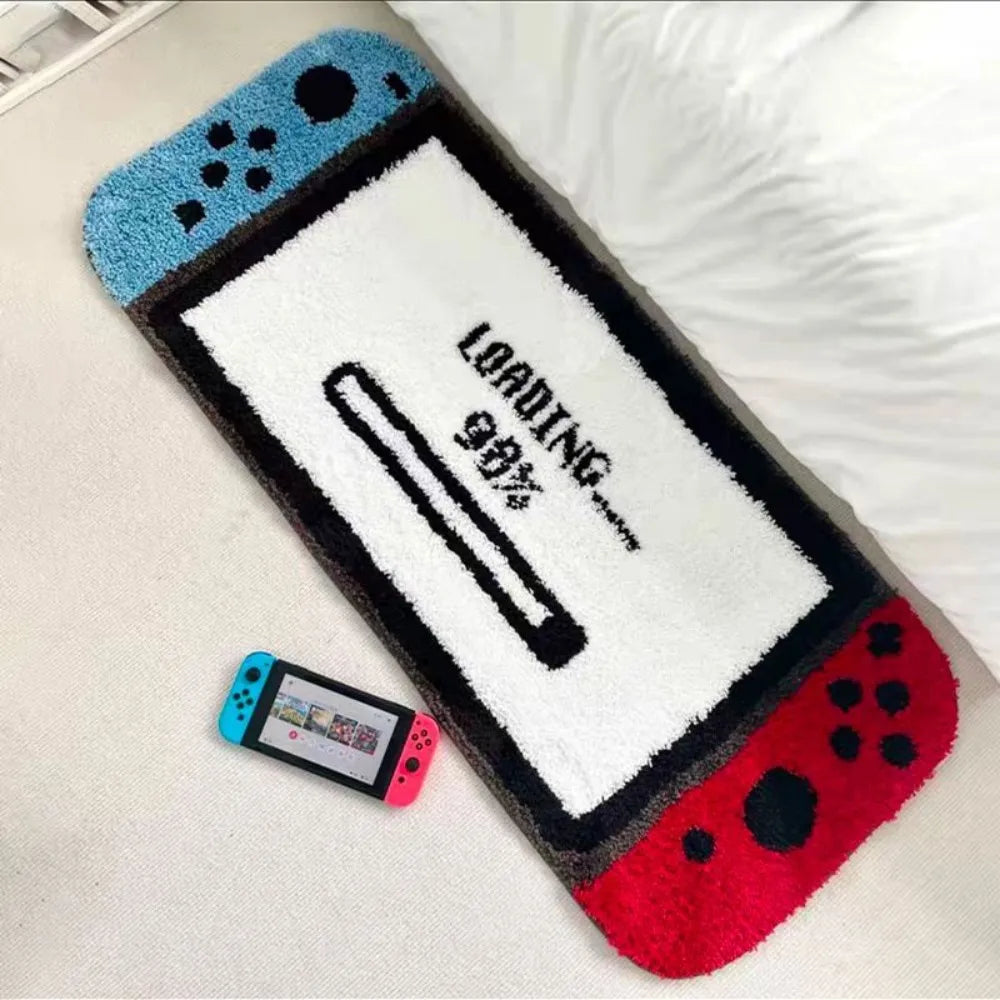 VIKAMA Game Controller Shaped Plush Rug