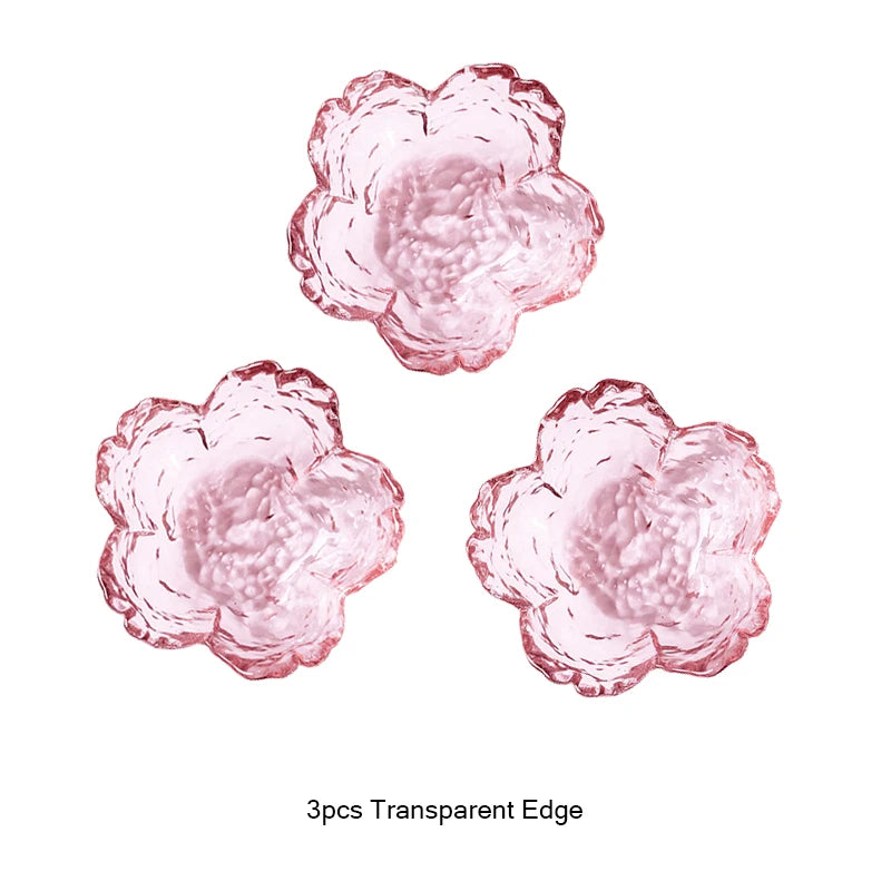 3pcs Cherry Blossom Sauce Dishes