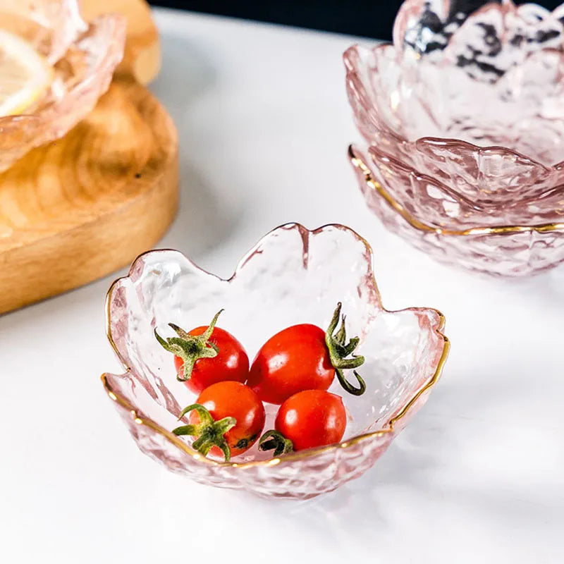 3pcs Cherry Blossom Sauce Dishes