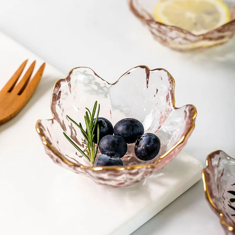 3pcs Cherry Blossom Sauce Dishes