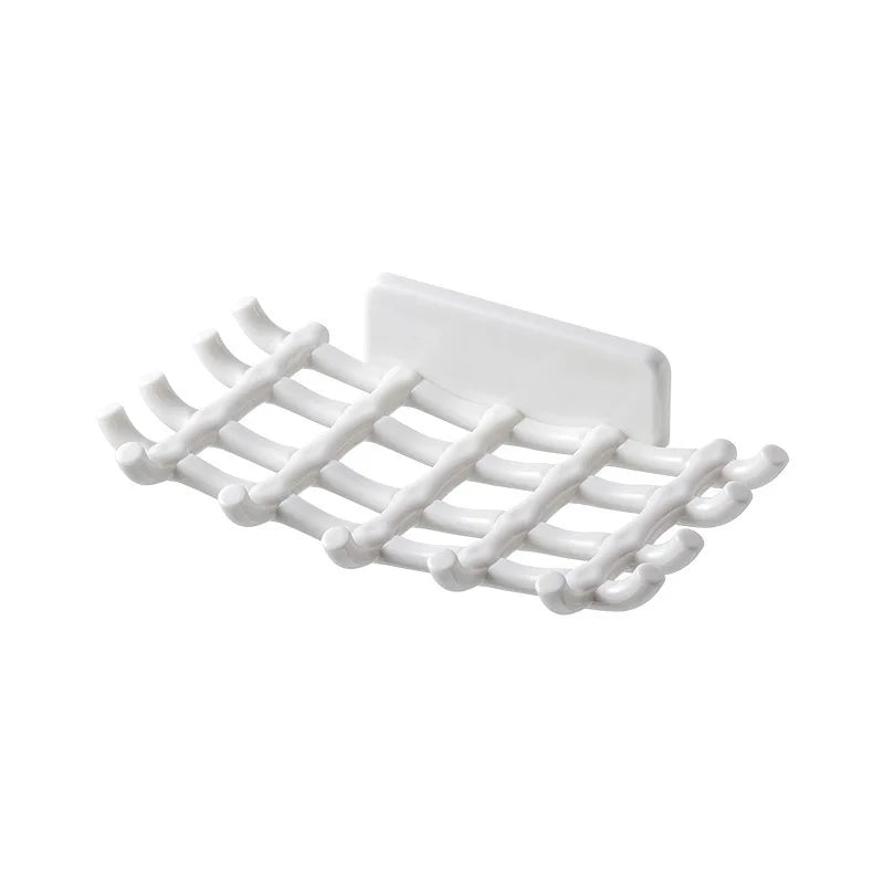 Nordic Handmade Woven Shape Ceramic Soap Dishes Storage