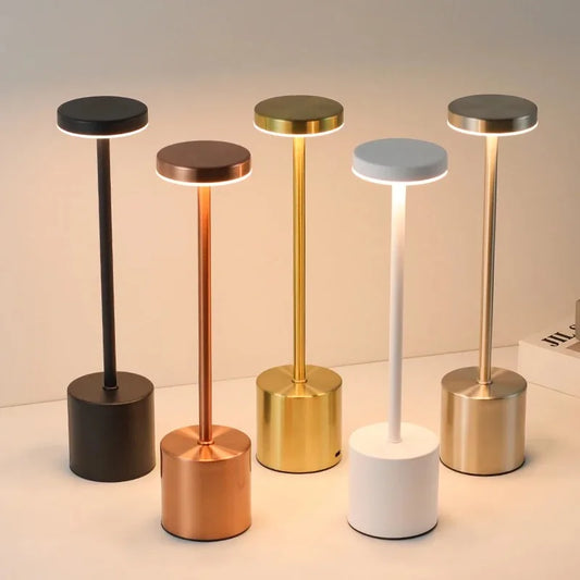 Simple Rechargeable Touch Sensor LED Table Lamp