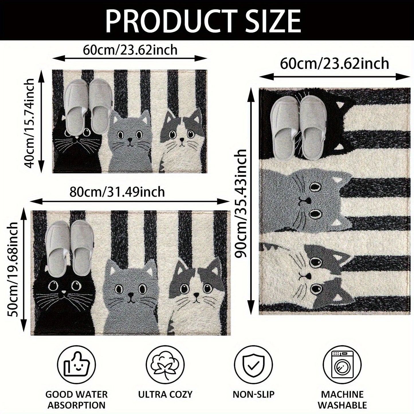 Vikama Soft Cat Rug