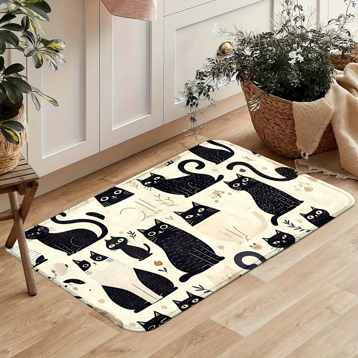 VIKAMA Cat Kitchen Runner
