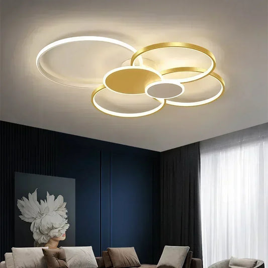 Modern Minimalist Circular Dimming LED Ceiling Light