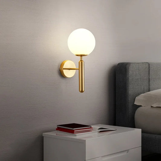 Nordic Luxury Glass Wall Lamp