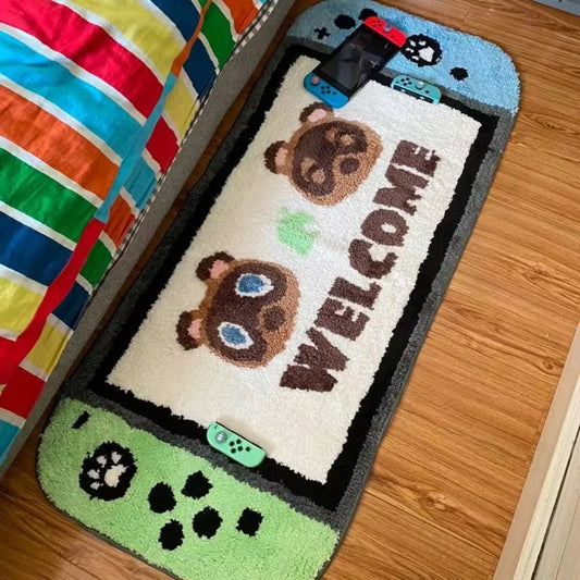 VIKAMA Game Controller Shaped Plush Rug