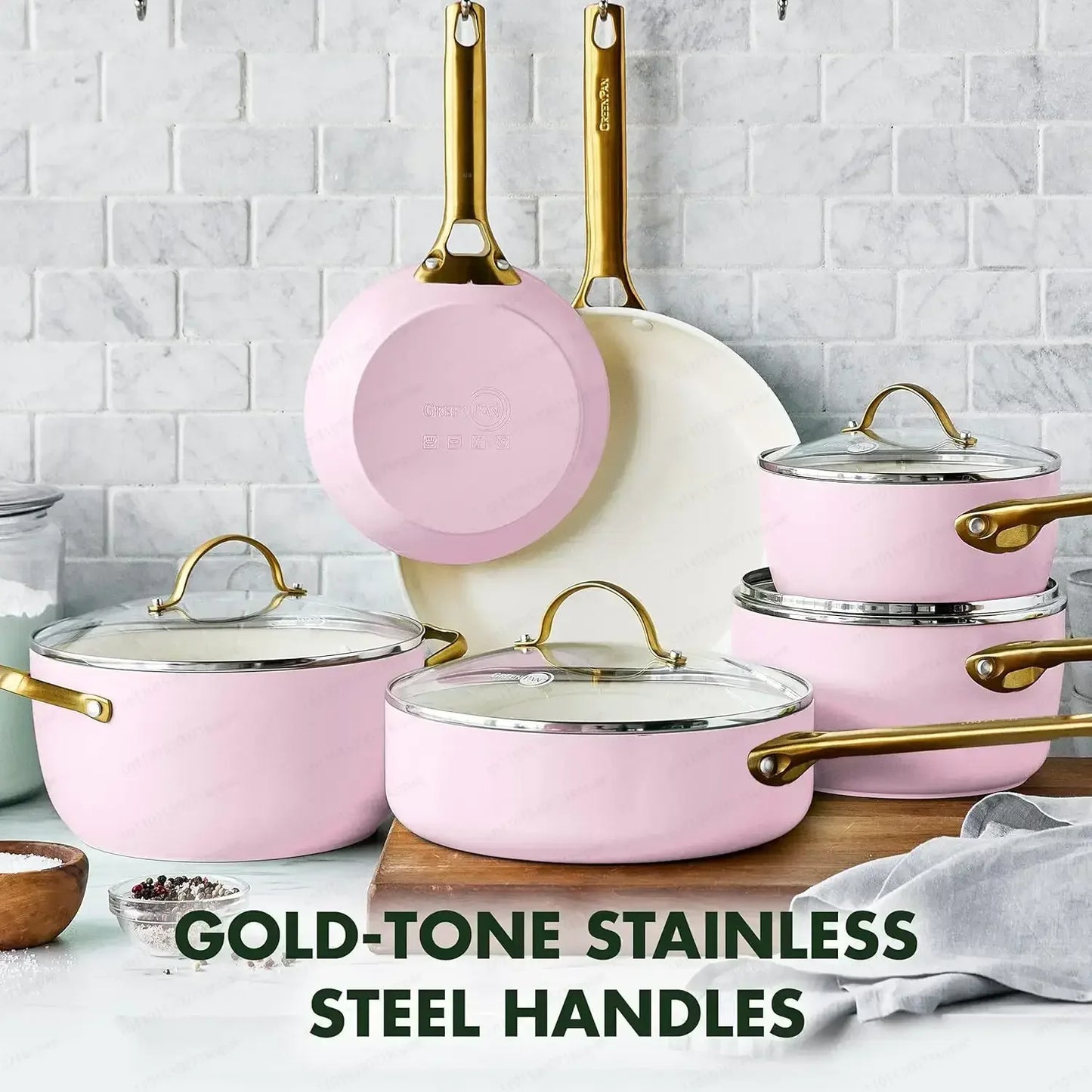 Padova Collection 10 Piece Pots and Pans Set
