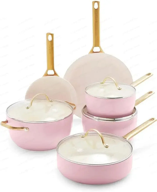 Padova Collection 10 Piece Pots and Pans Set
